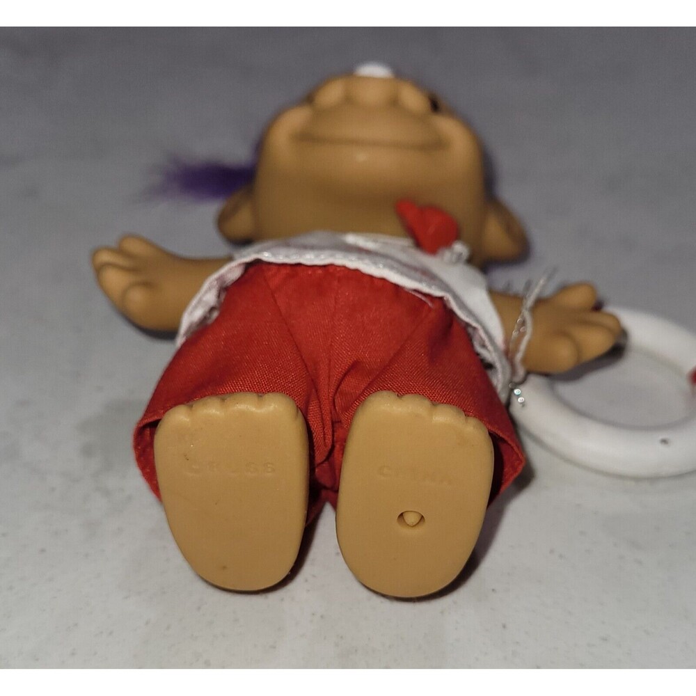 VINTAGE 1980 LIFEGUARD  5" Russ Troll Doll EUC - Picture 6 of 6